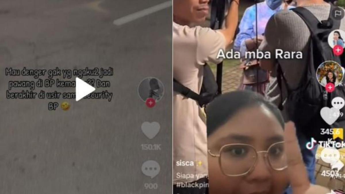 NASIB MBAK RARA - Cerita sebuah akun TikTok yang menyebut Mbak Rara diusir dari lokasi konser BLACKPINK.