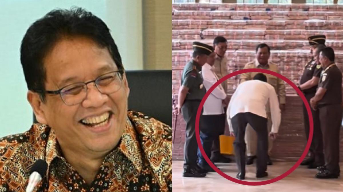 MENKEU PURBAYA - Menkeu Purbaya Yudhi Sadewa telat datang ke Kejagung pada Senin (20/10/2025). Ia sampai bersiap push up setelah salami Presiden Prabowo Subianto.
