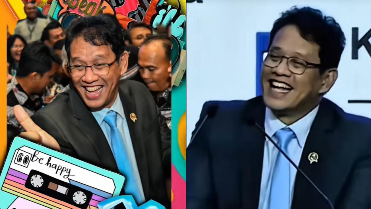 PURBAYA MAIN TIKTOK - Menteri Purbaya tertawa mengakui suka baca komentar TikTok mengenai dirinya