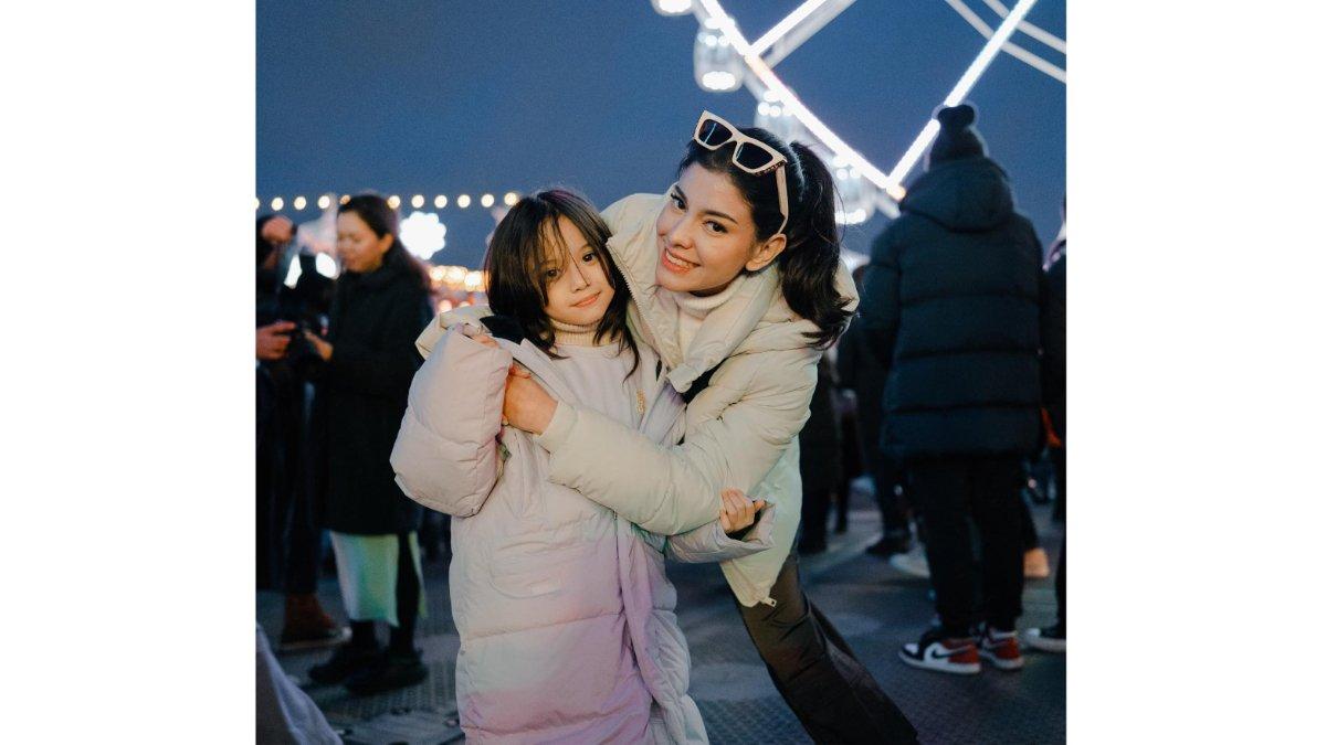 Momen akrab Medina Dina dengan Gempi.