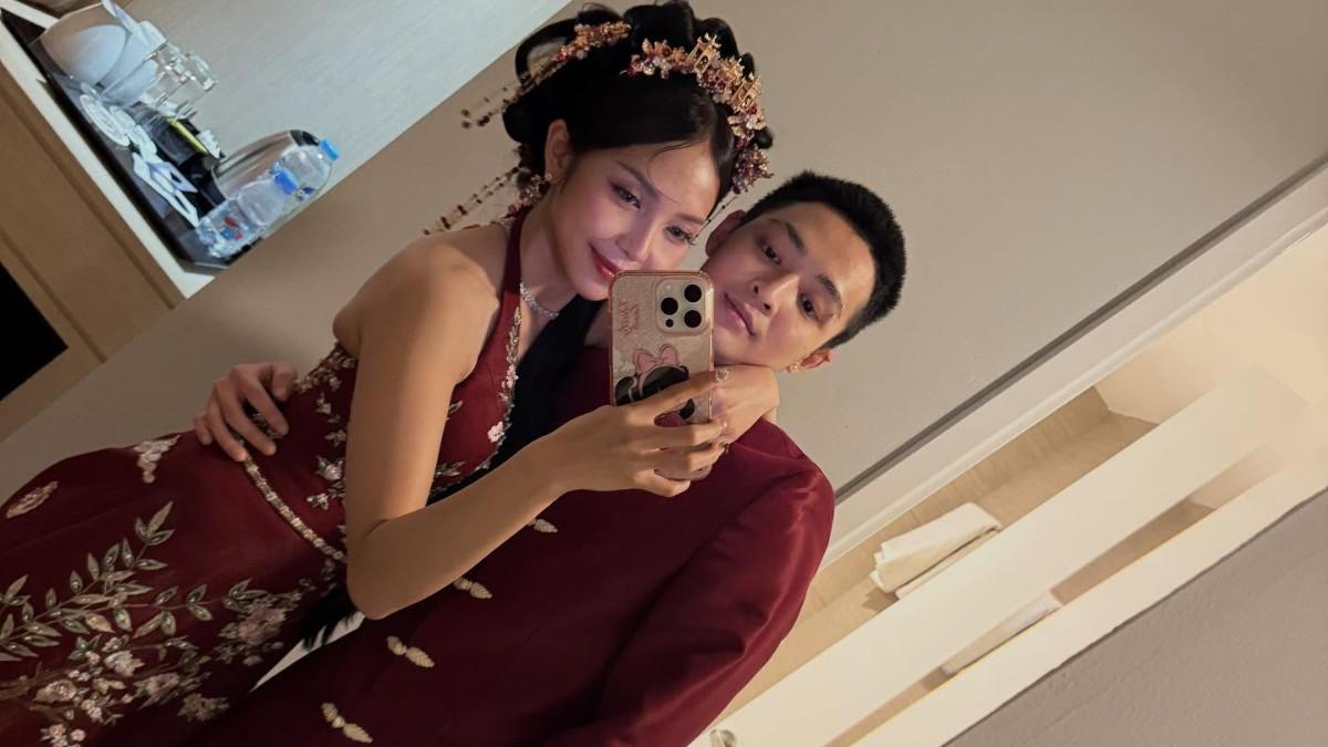 FOTO PERNIKAHAN - Momen pernikahan Meyden dan Hengky Kurniawan. Foto diunduh dari Instagram.