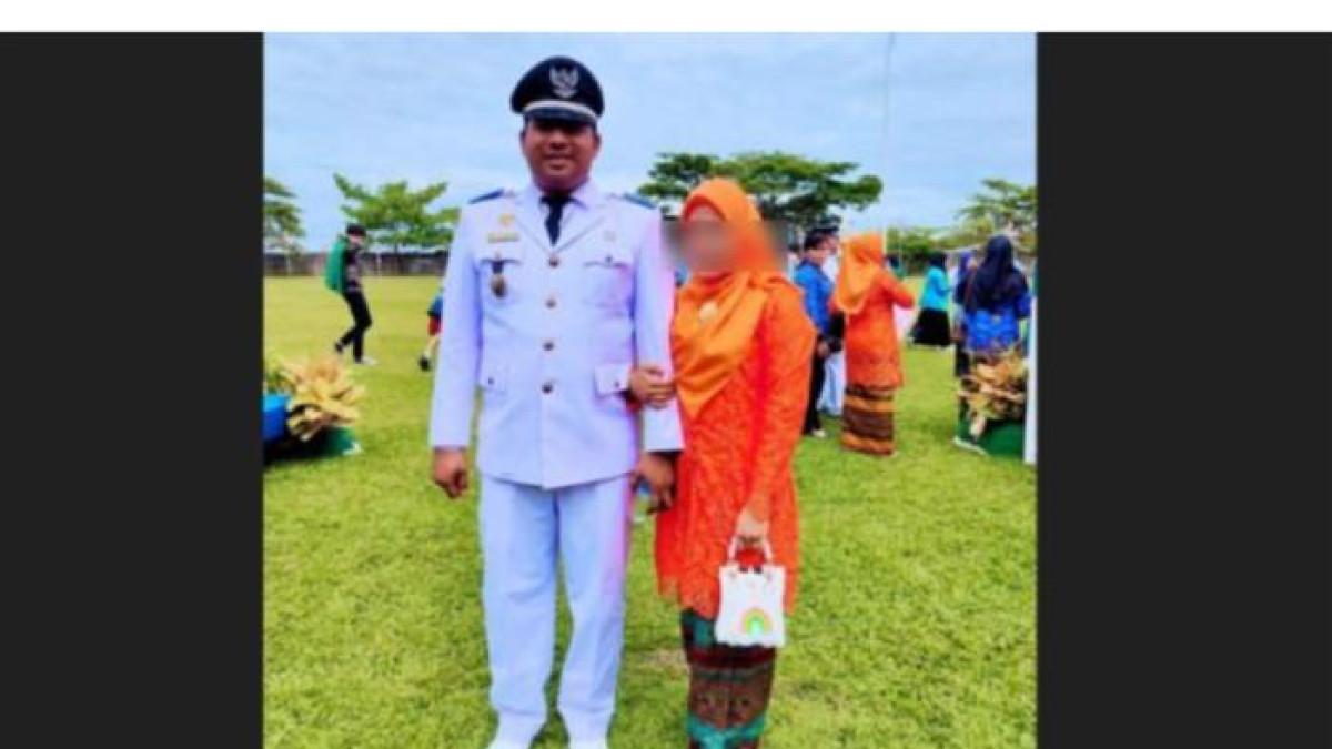 SOSOK KADES VIRAL - Muhammad Azmi (35) oknum Kepala Desa (Kades) Pantai Labu Baru yang diduga melarikan diri.