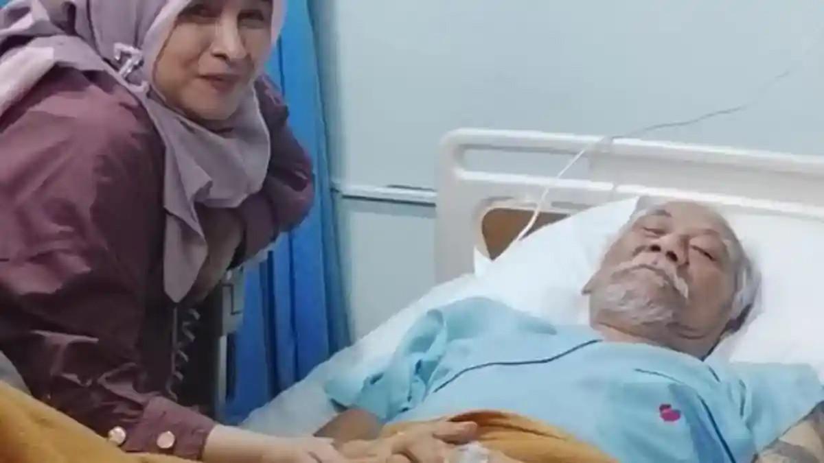 KONDISI ARTIS - Neno Warisman membagikan kondisi terkini Tio Pakusadewo yang lemah terbaring di ranjang rumah sakit.