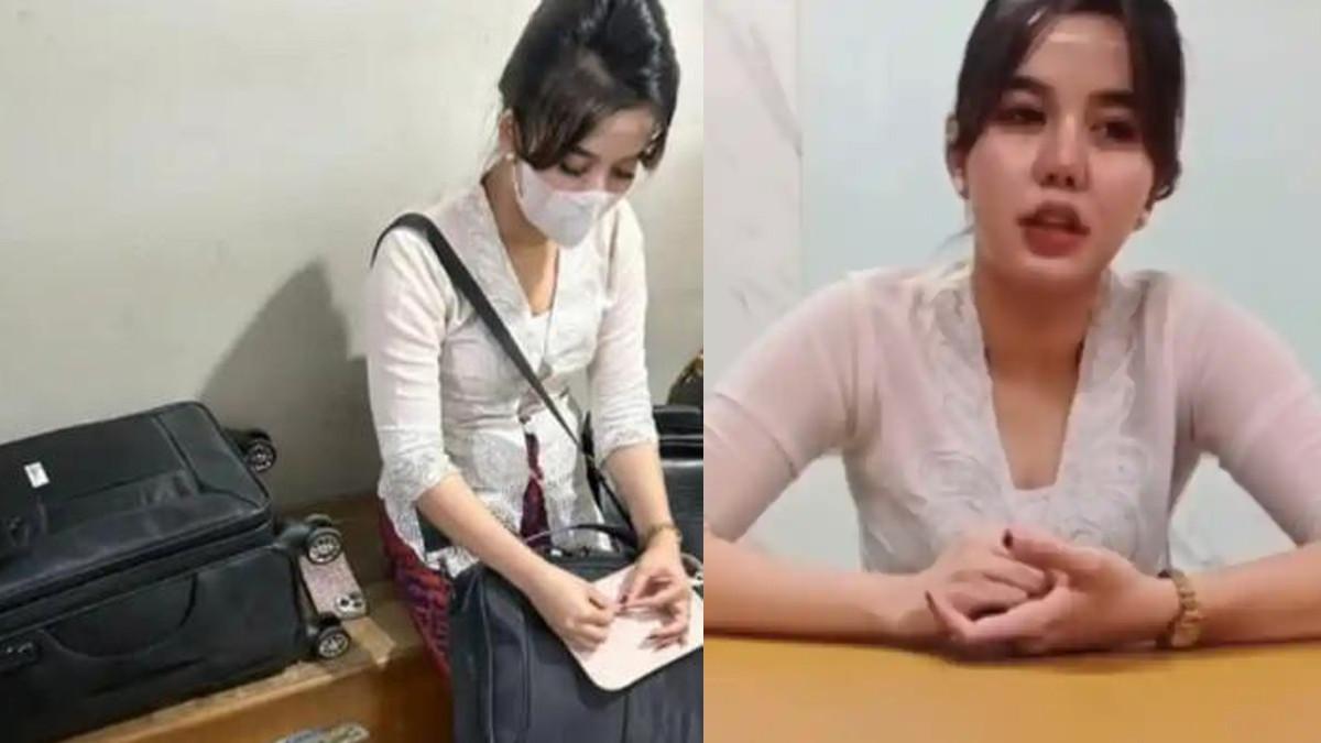 SOSOK PRAMUGARI PALSU - Sosok Nisya pramugari gadungan di Batik Air rute Palembang-Jakarta.