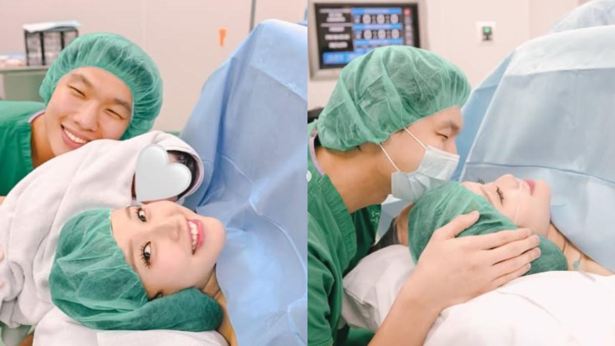 NITA VIOR MELAHIRKAN - Selebgram Nita Vior dan Vincent dikaruniai anak pertama, berjenis kelamin perempuan.