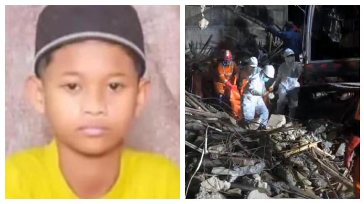 PONPES AL KHOZINY AMBRUK - Nuruddin, santri Ponpes Al Khoziny Sidoarjo menjadi korban ambruknya bangunan mushola. Meninggal saat Salat Asar, paman sempat rasakan firasat.