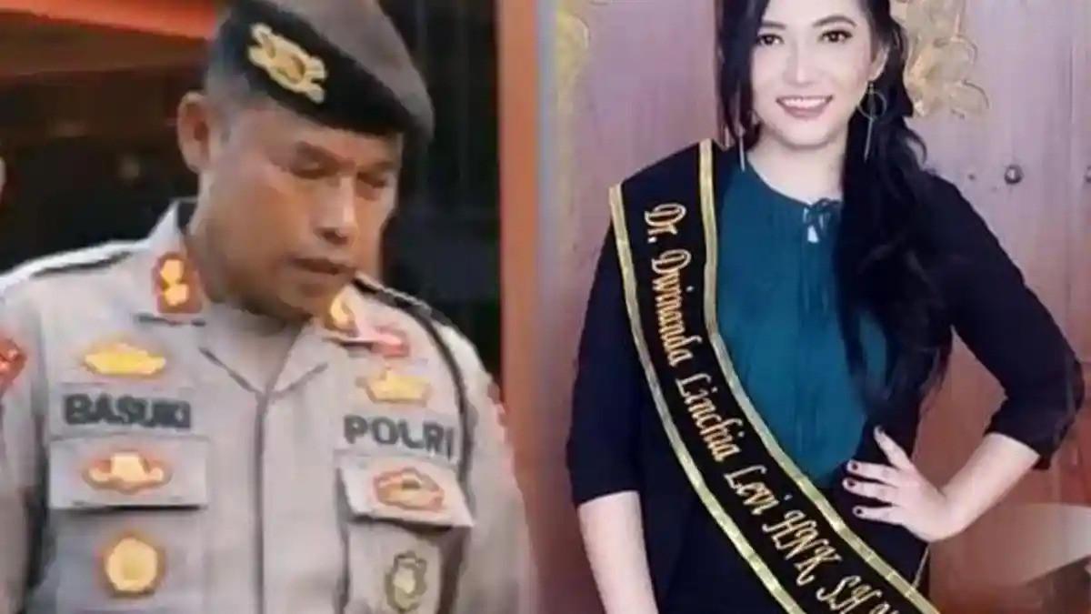 POLISI - Korban DLL (35) (KANAN), dosen muda Universitas 17 Agustus 1945 (Untag) Semarang, ditemukan tewas oleh AKBP Basuki (KIRI) di sebuah kamar hotel di Jalan Telaga Bodas Raya Nomor 11, Karangrejo, Gajahmungkur, Kota Semarang, Jawa Tengah, pada Senin (17/11/2025) sekitar pukul 05.30 WIB.