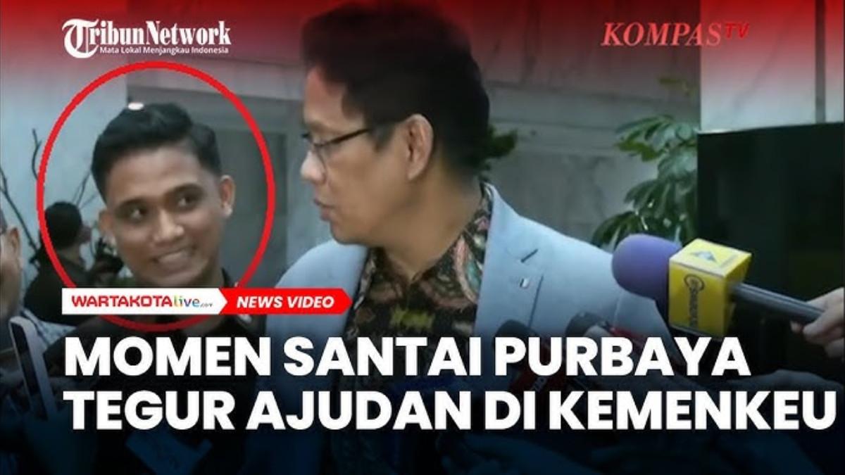 Ajudan Minta Wartawan Sudahi Wawancara, Menkeu Purbaya Malah Kasihan: Lu Nyuruh Gue Pulang?