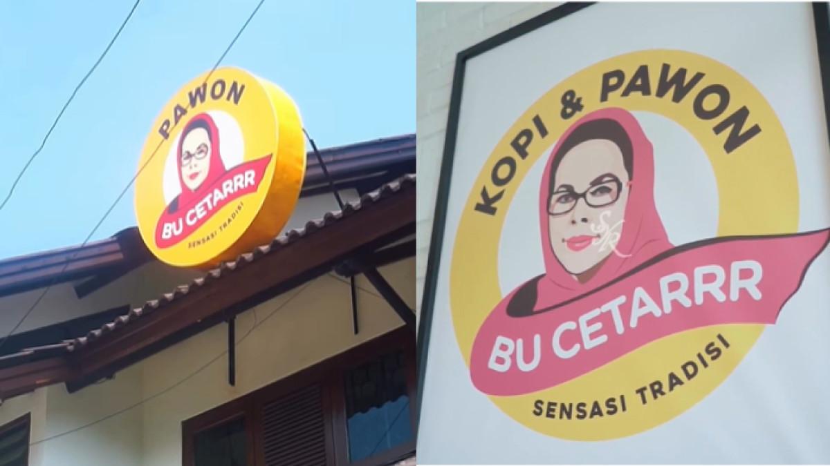 RESTO KELUARGA SYAHRINI - Potret Pawon Kopi Bu Cetarrr, restoran milik keluarga Syahrini. Restoran ini menyajikan aneka masakan Sunda.