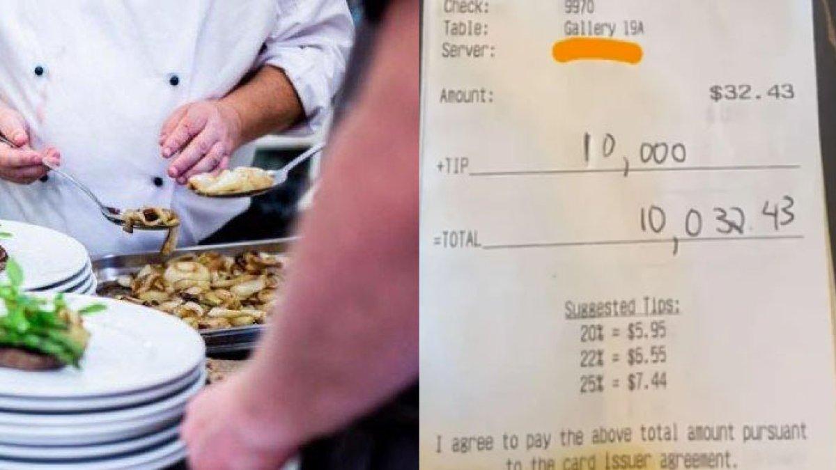 Pelayan Resto Syok Dapat Tip Rp158 Juta dari Pelanggan, Langsung Dibagi Rata, Satu Orang Rp17 Juta