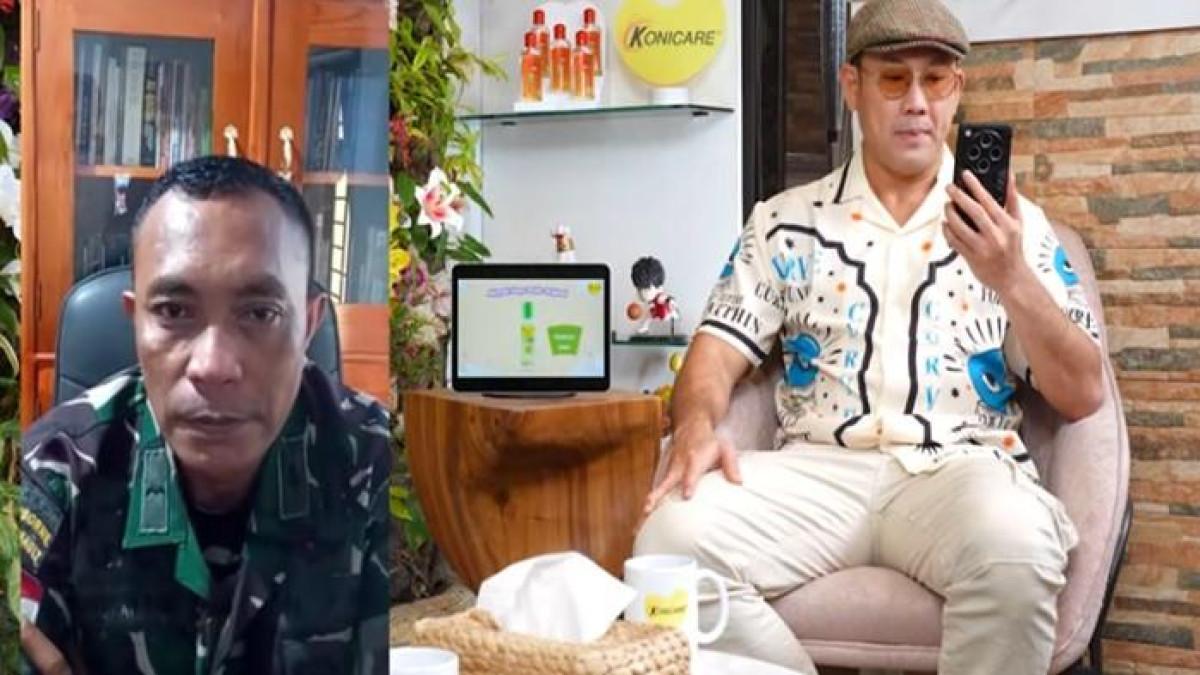 DITELEPON DENNY SUMARGO - Pelda Christian Namo, ayah Prada Lucky Chepril Saputra saat dihubungi Denny Sumargo saat podcast istrinya, tuntut keadilan kasus kematian anaknya yang tewas dianiaya senior.