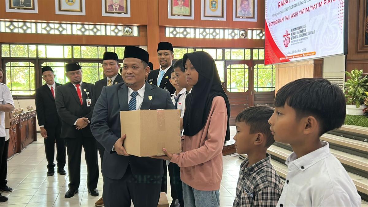 HUT ke-75 DPRD Klaten Diwarnai Aksi Sosial dan Kepedulian Lingkungan