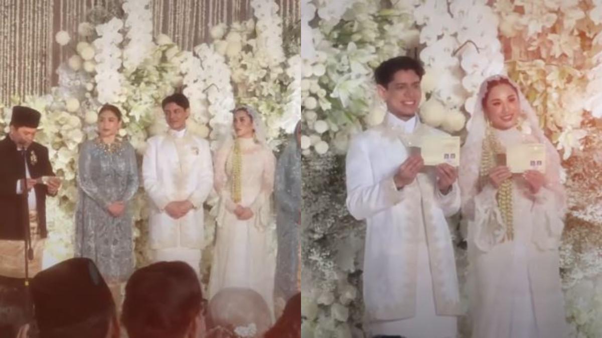 MOMEN PERNIKAHAN - Pernikahan putri Erick Thohir, Magisha Afryea Thohir dengan Moshe Darron Panjaitan.