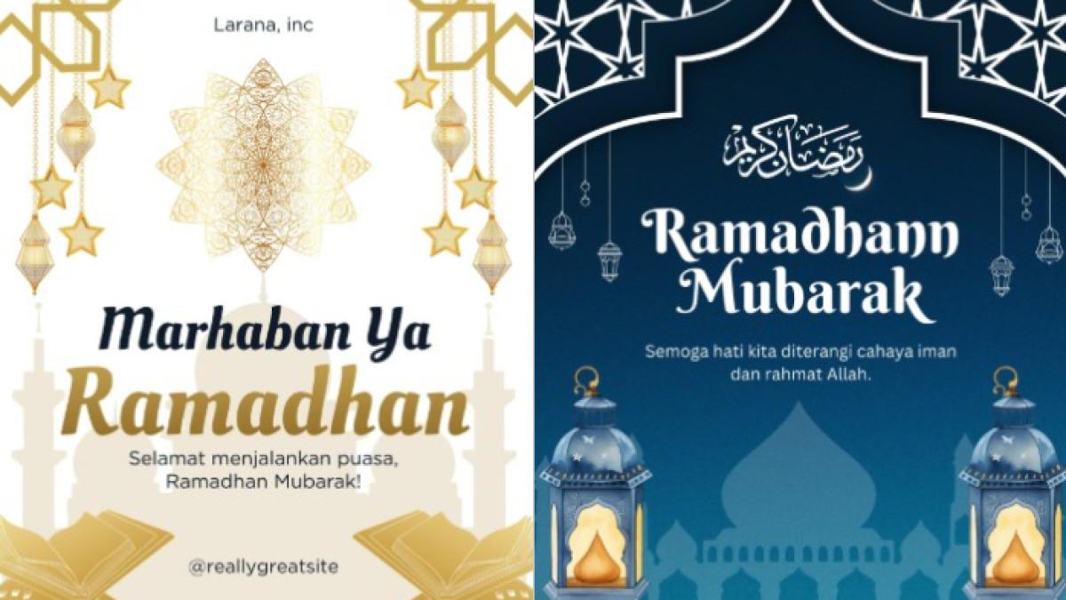 RAMADHAN 2026 - Poster ucapan menyambut Ramadhan 2026