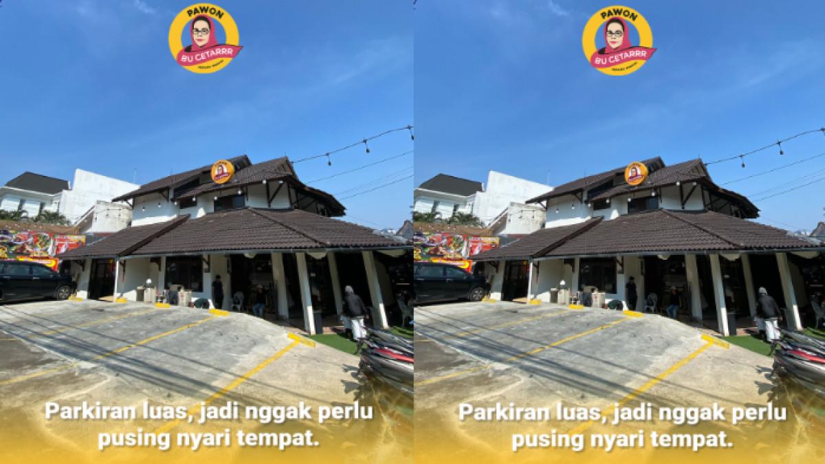 RESTO KELUARGA SYAHRINI - Potret Pawon Kopi Bu Cetarrr, restoran milik keluarga Syahrini. Dari luar, tempatnya tampak sederhana namun hangat.