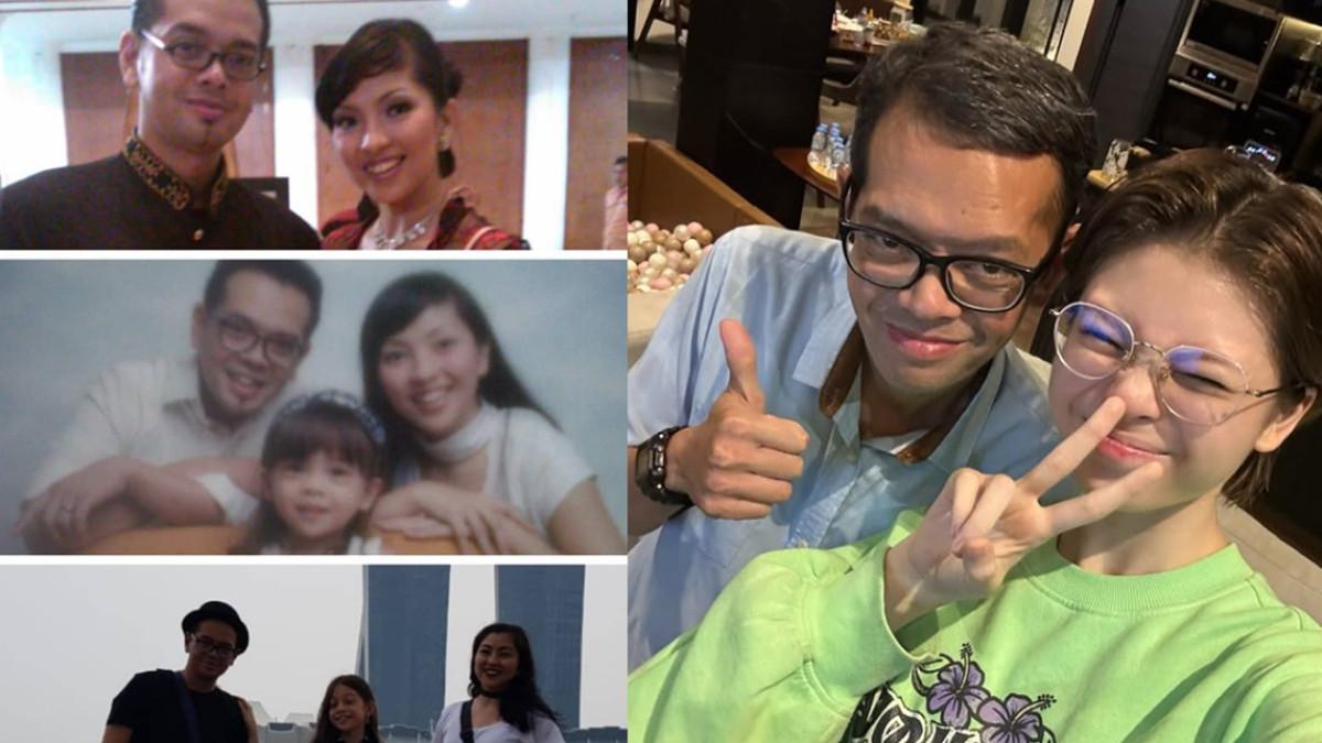 NADA TARINA PUTRI - Potret ortu kandung Nada Tarina Putri anak angkat Deddy Corbuzier diambil dari Instagram @bheben_tfive