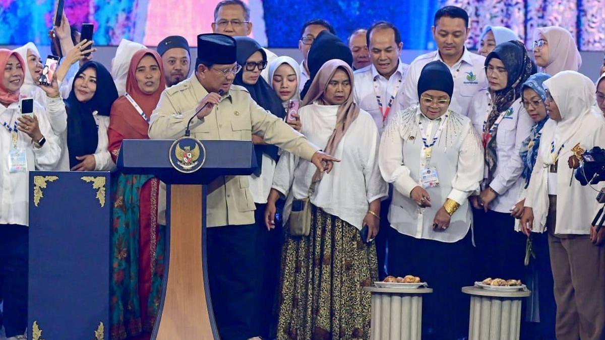 KABAR MBG - Presiden Prabowo Subianto bersama para mitra MBG di Sentul, Bogor, Rabu (3/6/2026).