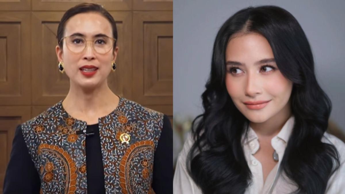 HEBOH ISU MENTERI - Prilly Latuconsina memberikan sentilan kepada Menteri Pariwisata Widiyanti Putri Wardhana. Ia meminta Menpar untuk merasakan langsung indahnya alam Indonesia.