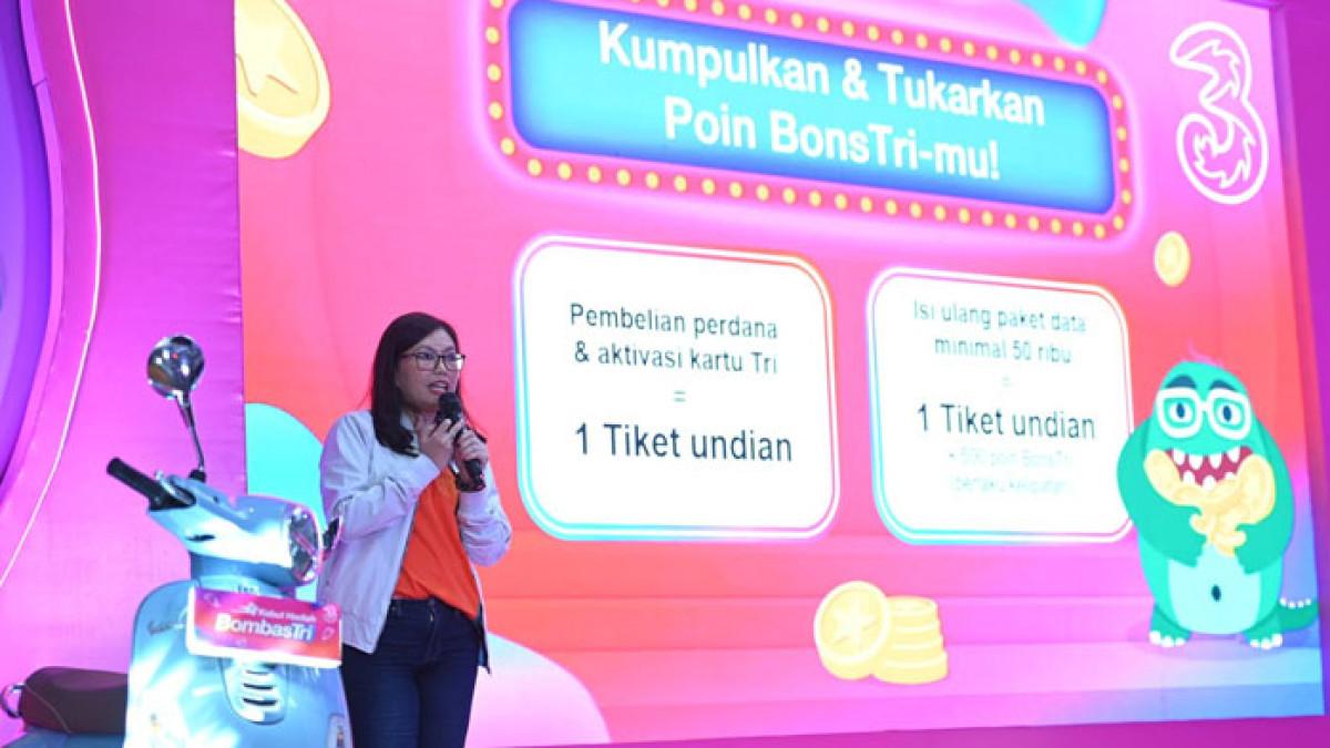 EVENT INDONSAT - Indosat Ooredoo Hutchison (Indosat atau IOH) melalui brand Tri hadirkan program Kebut Hadiah BombasTri sebagai bentuk apresiasi kepada pelanggan setia. Program ini berlangsung mulai 1 September hingga 31 Desember 2025.