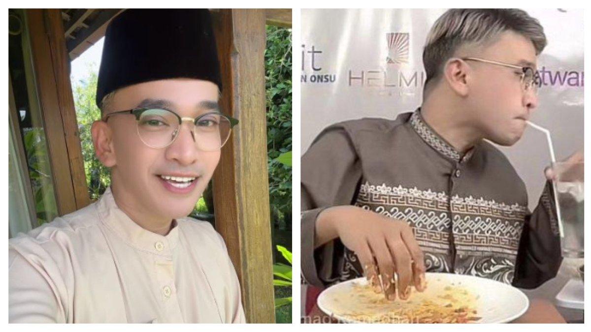 Dikabarkan Mualaf, Ruben Onsu Makan Sahur, Mantan Suami Sarwendah Pakai Baju Koko: Semangat Puasanya