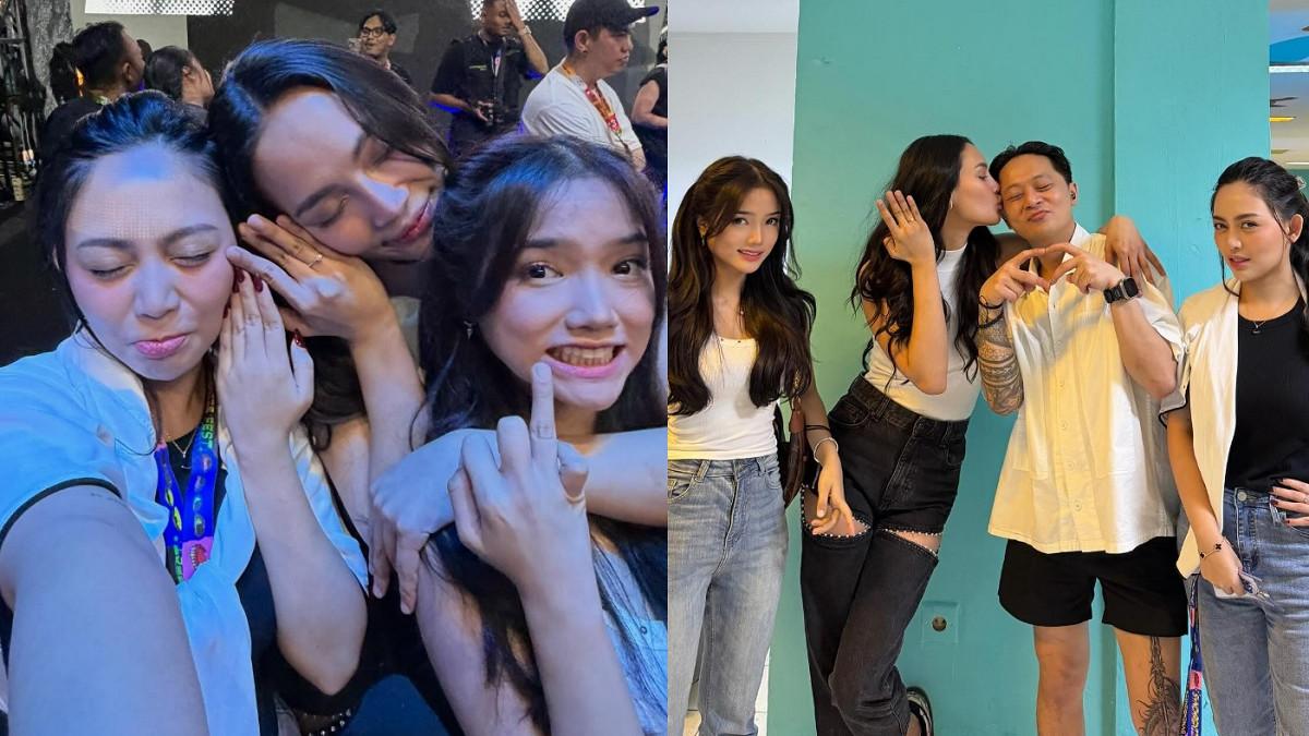 ERIKA CARLINA DILAMAR - Rachel Vennya dan Fuji jadi saksi Erika Carlina dilamar DJ Bravy. Foto diambil dari Instagram @rachelvennya