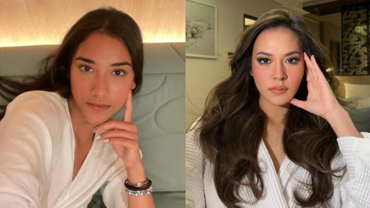 POTRET RAISA SABRINA - Raisa dan Sabrina Alatas dinilai memiliki kemiripan wajah. Keduanya sama-sama cantik alami.