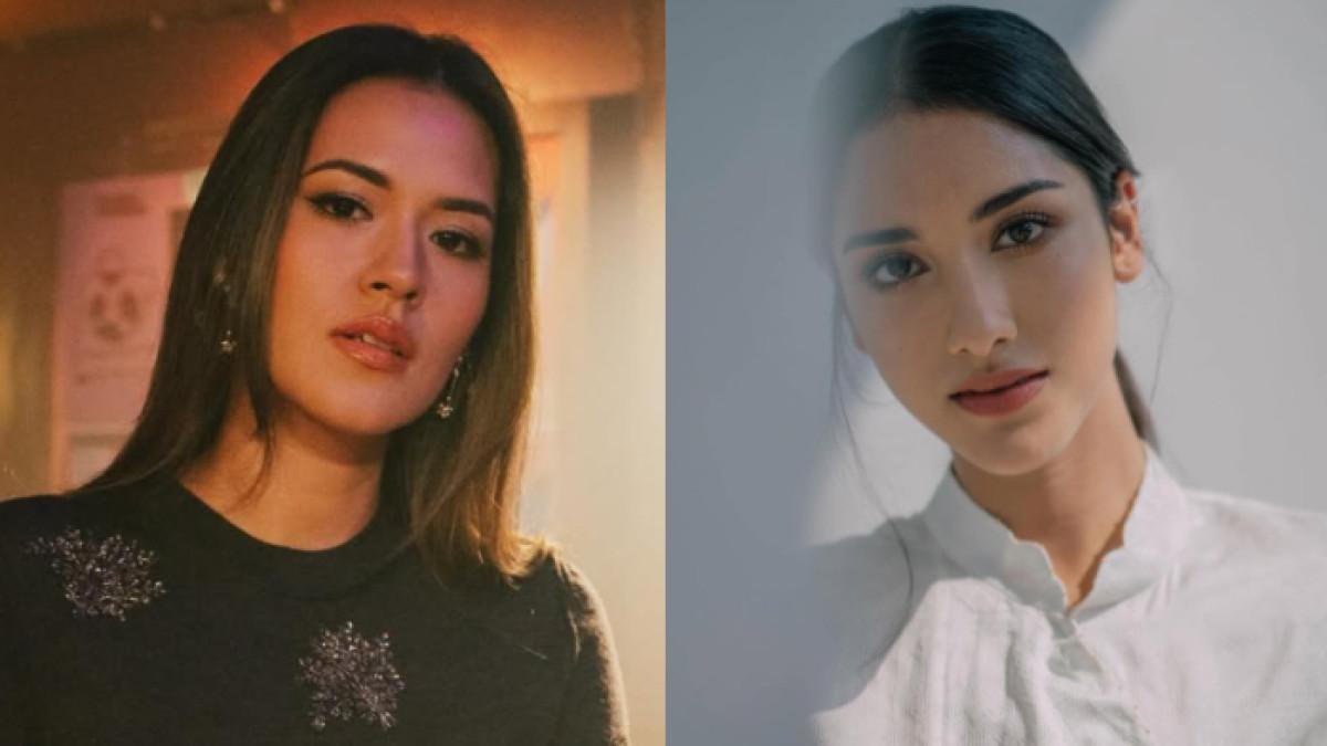 POTRET RAISA SABRINA - Raisa (kiri) dan Sabrina Alatas (kanan) dinilai memiliki kemiripan. Keduanya sama-sama mempunyai kecantikan yang alami.