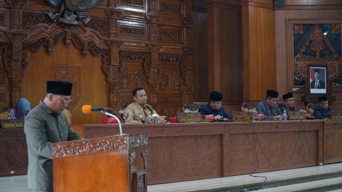 Fraksi PKS dan PKB DPRD Klaten Setujui 3 Raperda: Tata Ruang, Pelayanan Air Bersih & Cagar Budaya