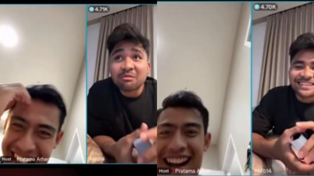 ARHAN DIGODA ASNAWI - Reaksi Arhan saat diledek Asnawi soal statusnya yang duda.