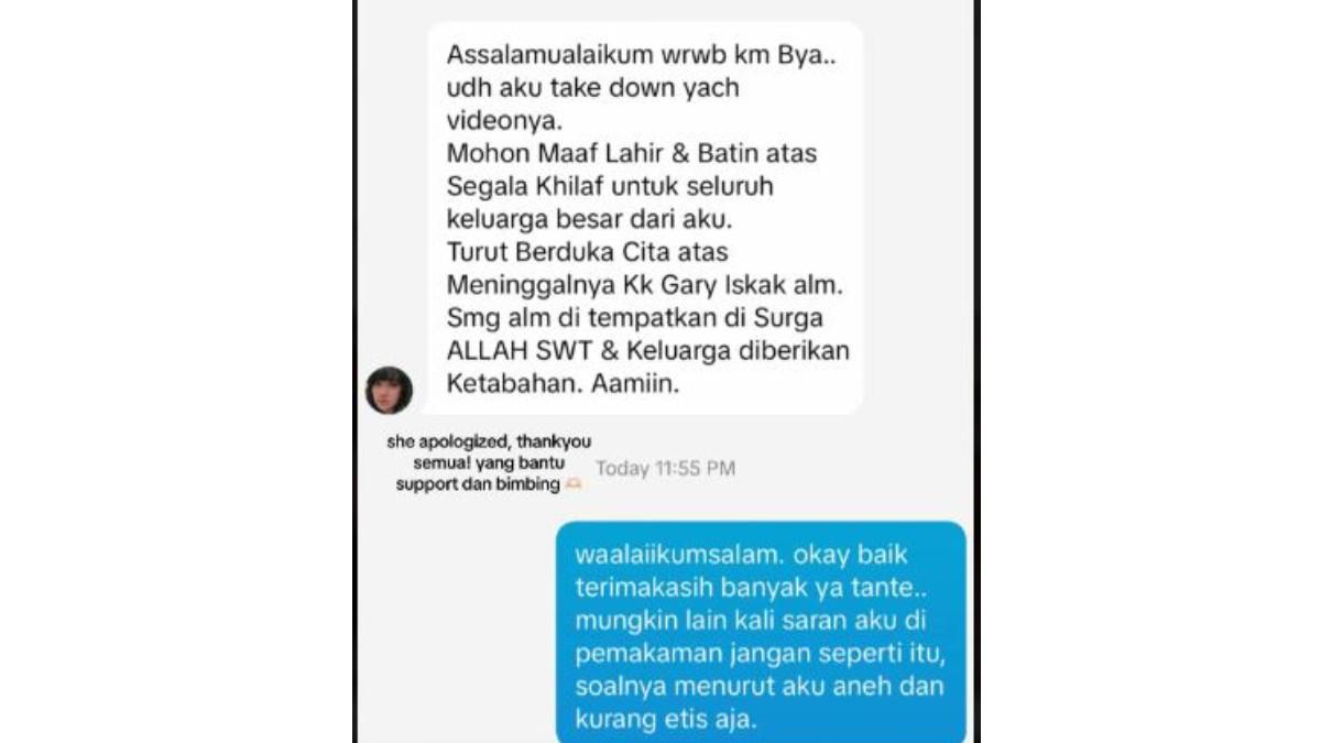 WANITA RAMBUT BIRU - Reaksi wanita berambut biru setelah dikomentari pansos oleh anak mendiang Gary Iskak