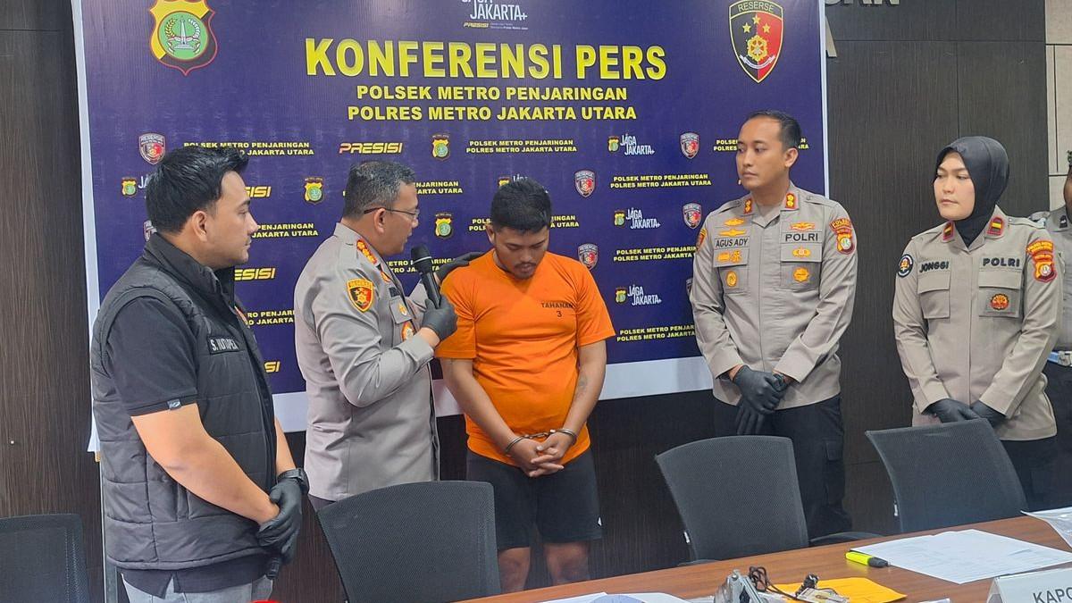 PELAKU PERAMPASAN MOTOR - Residivis polisi gadungan di Jakut rampas motor ojol demi narkoba dan gaya ala film.