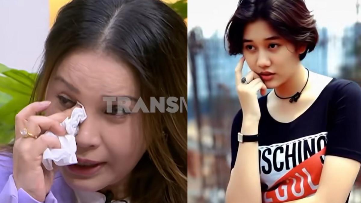 ROSSA DAN NIKE ARDILLA - Kolase potret Rossa dan Nike Ardilla diambil dari YouTube Trans 7 dan TikTok @nikeardilla136. Rossa menangis kenang sosok Nike Ardilla