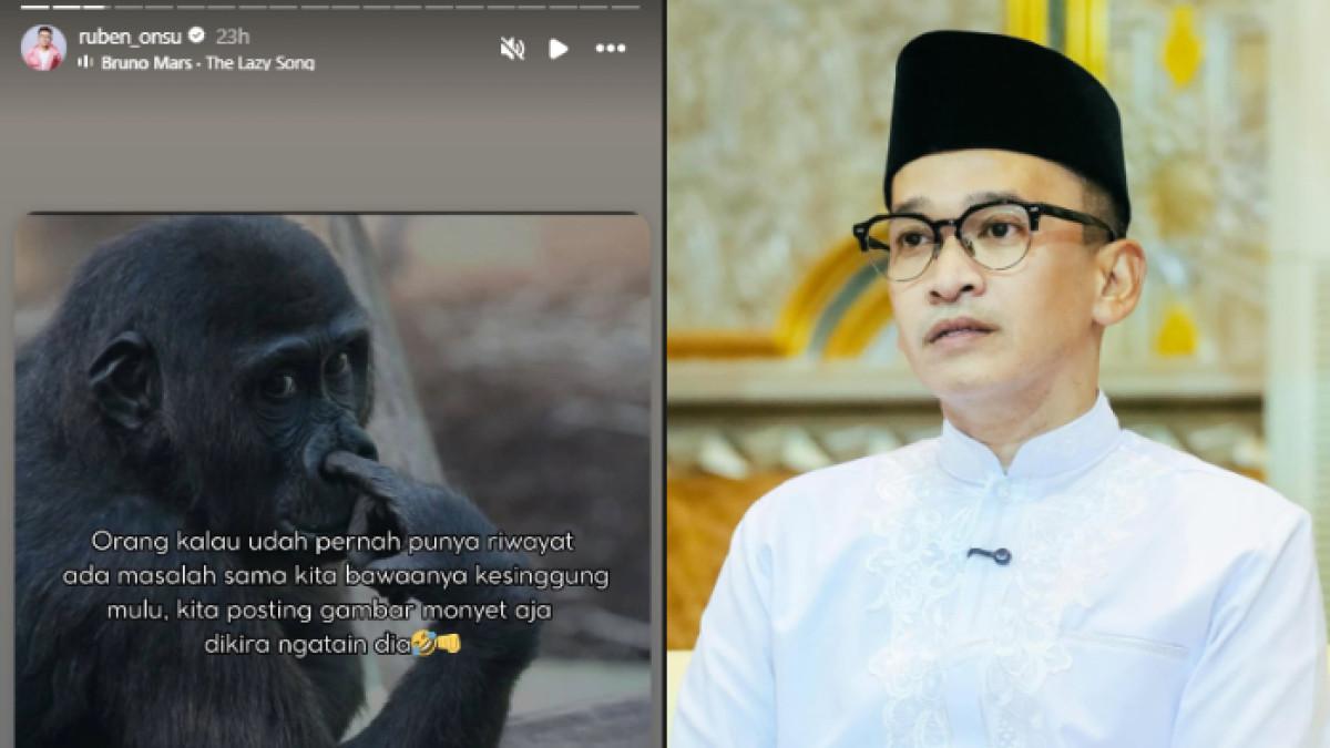 POSTINGAN RUBEN ONSU - Ruben Onsu membuat postingan menarik pada Senin (4/11/2025). Ia merepost unggahan Rico Ceper.
