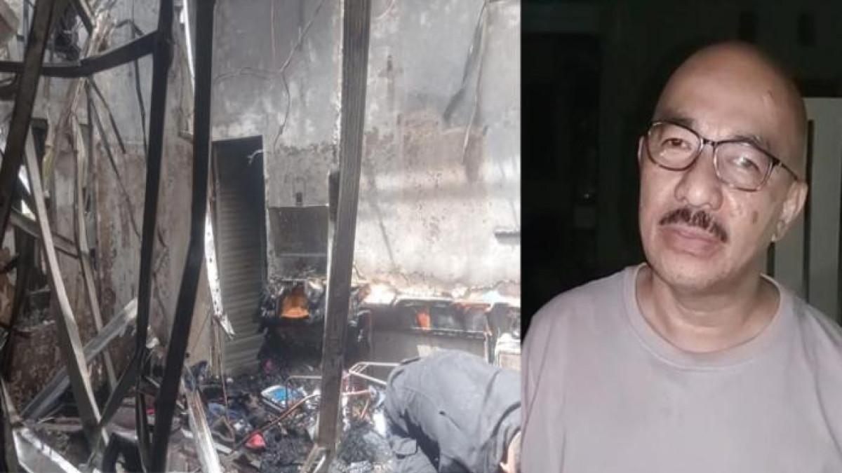 SOSOK HAKIM KHAMOZARO - Rumah hakim Pengadilan Negeri (PN) Medan, Khamozaro Waruhu di Komplek Taman Harapan Indah, Jalan Pasar II, Kelurahan Tanjung Sari, Kecamatan Madan Selayang, Kota Medan, terbakar pada Selasa (3/11/2025).