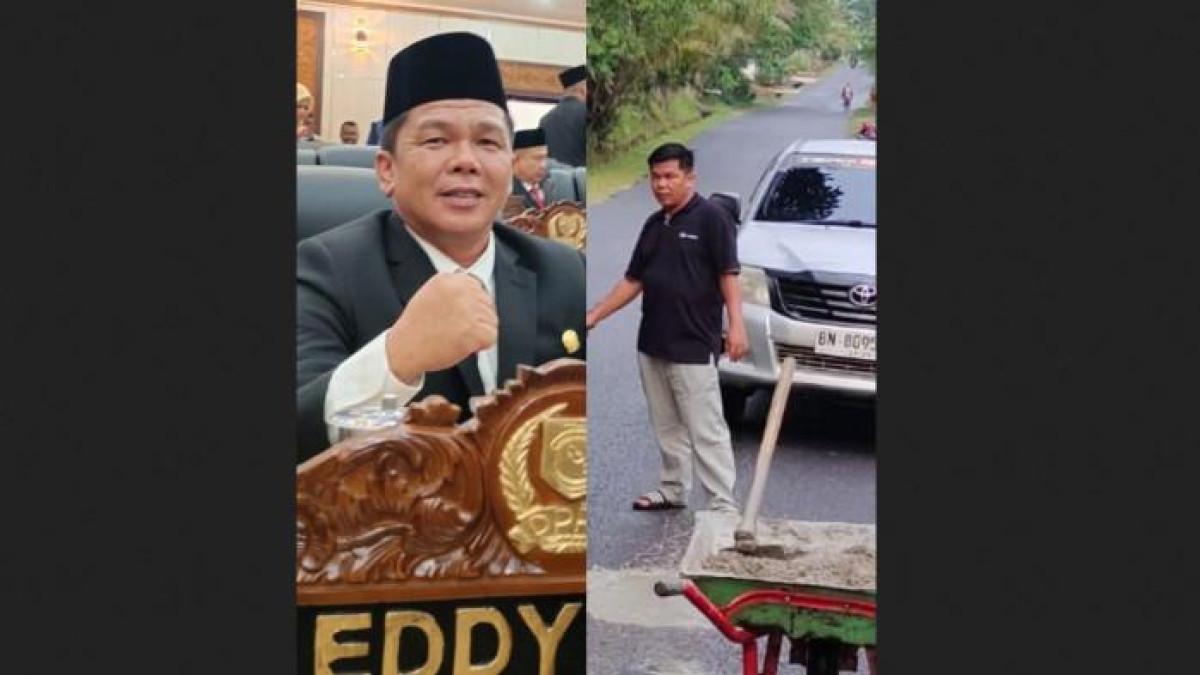 SOSOK EDDY - Anggota DPRD Bangka Barat, Eddy Arif.