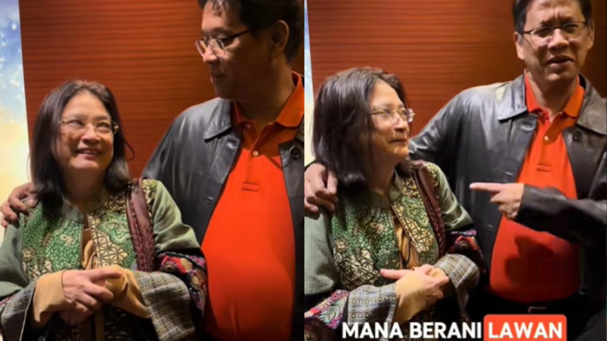 MENKEU NONTON FILM - Menkeu Purbaya menonton film Pengin Hijrah bersama sang istri, Ida Yulidina. Saat diminta memberikan penilaian, Menkeu Purbaya memilih sama dengan jawaban istrinya.