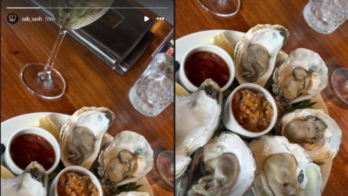 POSTINGAN SABRINA ALATAS - Sabrina Alatas membuat postingan di Instagram Story pada Kamis (6/11/2025) setelah Hamish Daud klarifikasi. Ia memperlihatkan hidangan di atas meja.