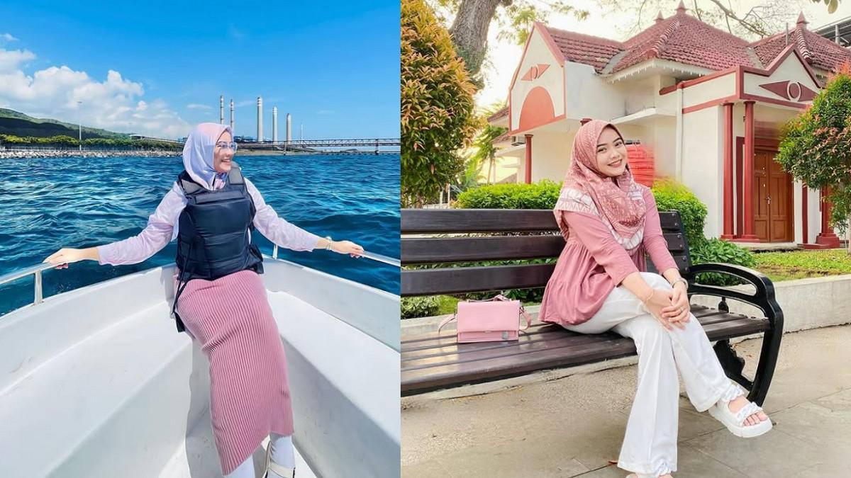 SELEBGRAM VIRAL - Kolase potret Naily Firda Akmala diambil dari Instagram @nfirdaakmala. Selebgram Naily Firda Akmala curhat soal kelakuan buruk suami
