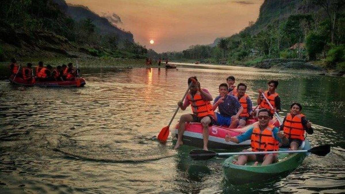 WISATA DI JOGJA - Selopamioro Adventures Park - Wisata Sungai di Bantul yang Wajib Dikunjungi Pecinta Adrenalin.