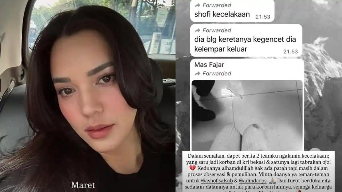 KECELAKAAN KERETA BEKASI - Kisah Shofi, karyawan artis Alice Norin yang selamat dari tragedi tabrakan KRL dan KA Argo Bromo Anggrek di Bekasi Timur.