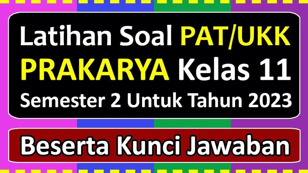 SOAL & KUNCI JAWABAN Prakarya Kelas 11 SMA/SMK Semester 2: Apa Saja Contoh Limbah Rumah Tangga?