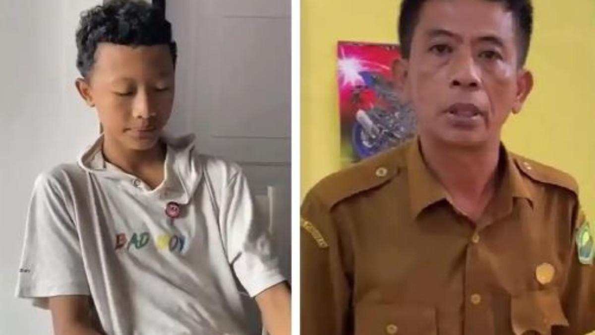 PENGAKUAN SISWA - Siswa SMPN 2 Subang memberikan pengakuannya setelah ditampar oleh gurunya sendiri.