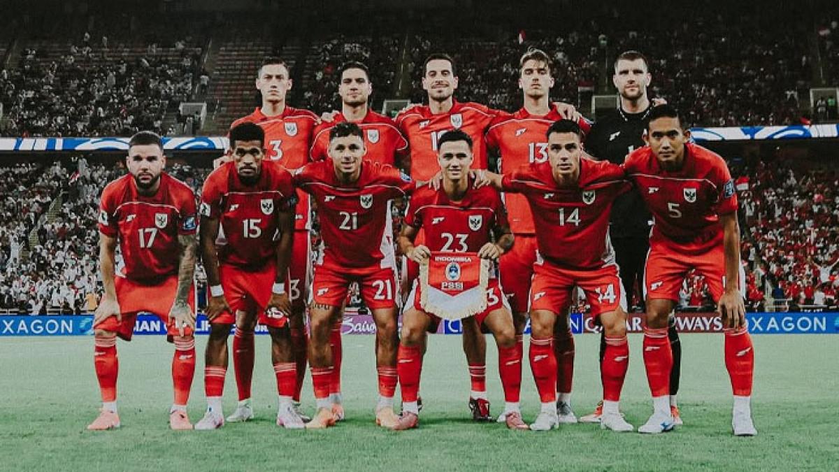 TIMNAS INDONESIA - Skuad Timnas Indonesia di Kualifikasi Piala Dunia 2026 ronde keempat zona Asia.