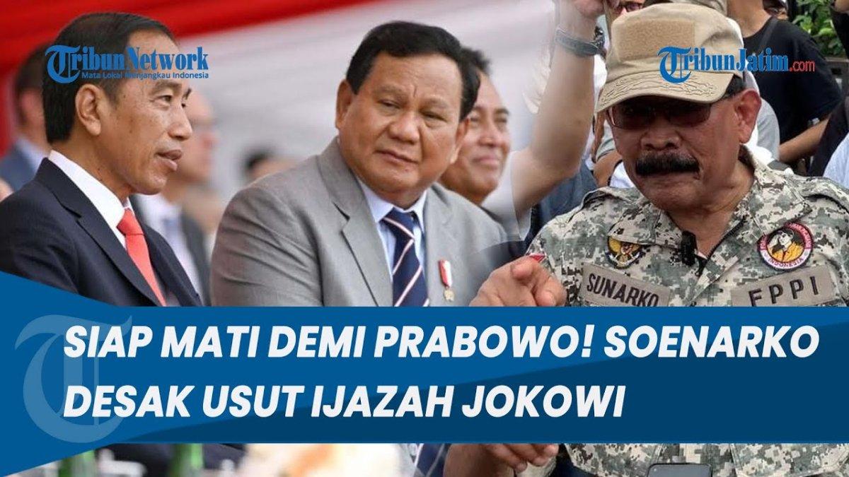 POLEMIK IJAZAH JOKOWI - Eks Danjen Kopassus Soenarko bela 8 tersangka kasus ijazah Jokowi, desak Prabowo usut tuntas.