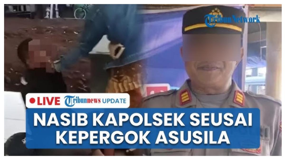 POLISI DIGEREBEK -- Sosok AKP Nundarto Kapolsek Brangsong Kendal digerebek berduaan dengan guru PAUD berstatus janda anak dua, ngumpet di dapur, diduga lakukan perbuatan asusila.