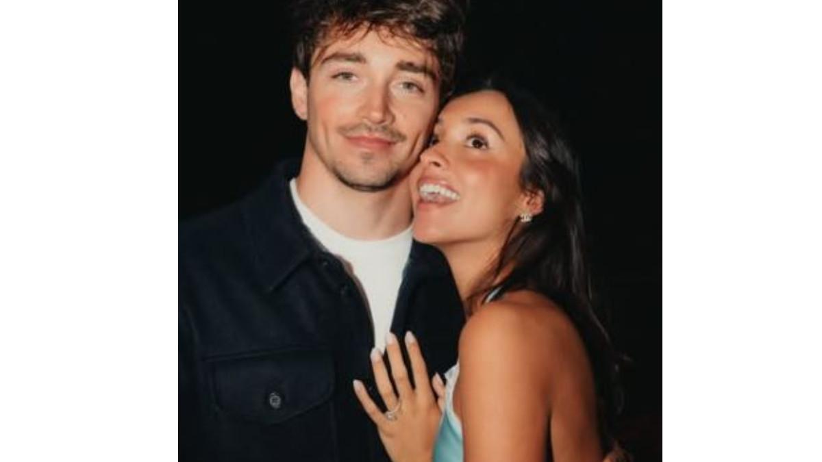 ALEXANDRA SAINT MLEUX - Sosok Alexandra Saint Mleux, tunangan pembalap F1 Ferrari Charles Leclerc