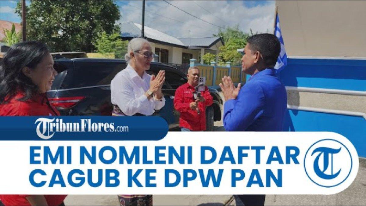 Sosok Emi Nomleni, Kembali Cetak Sejarah, Jadi Perempuan Pertama Bakal Calon Gubernur NTT 2024