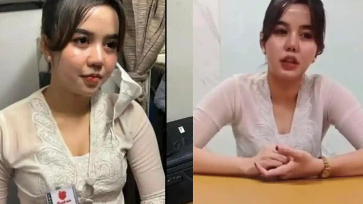 SOSOK PRAMUGARI PALSU - Sosok Khairun Nisa (23) atau karib disapa Nisya, wanita menyamar sebagai pramugari pesawat domestik.