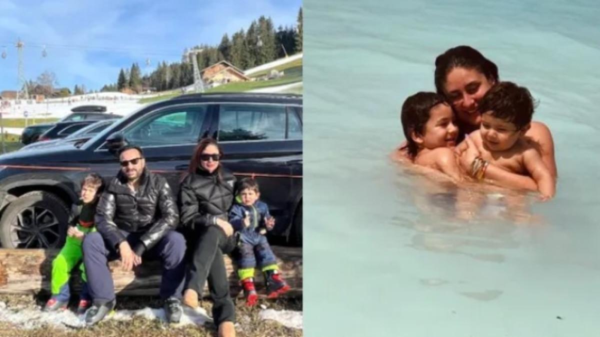 ANAK ARTIS INDIA - Sosok Taimur dan Jehangir, anak dari Kareena Kapoor