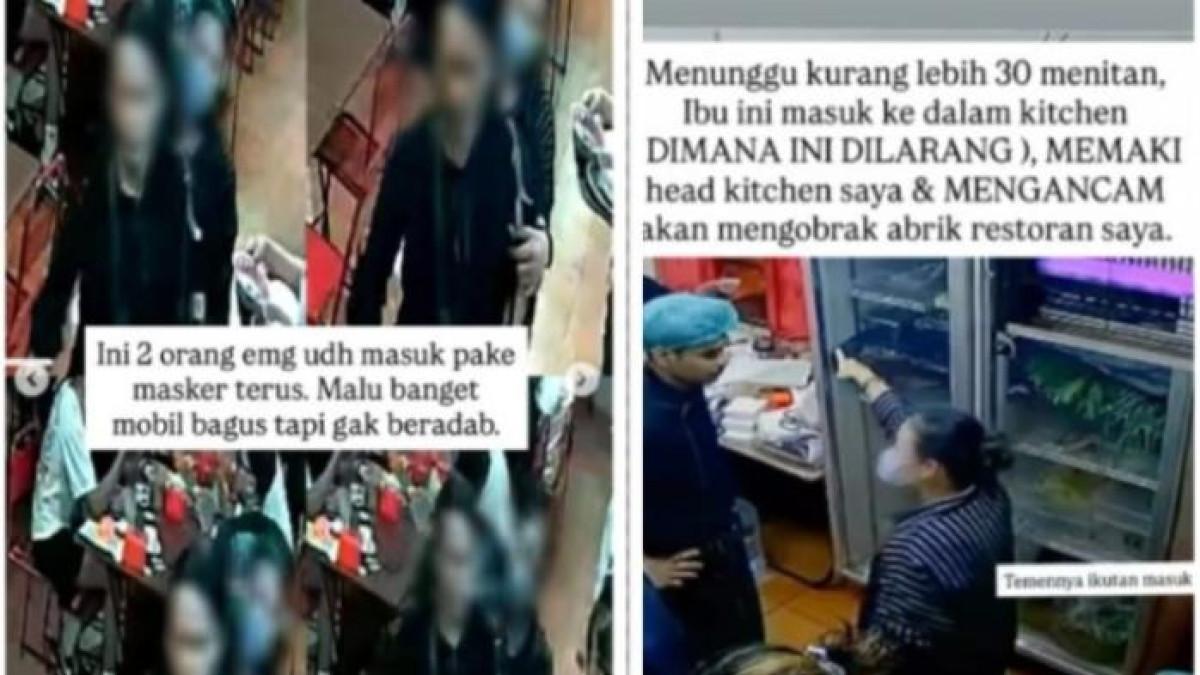 Kronologi Zendhy Kusuma & Evi Santi Rahayu Curi 14 Makanan Resto, Emosi Pelayanan Lama & Ucap Ini